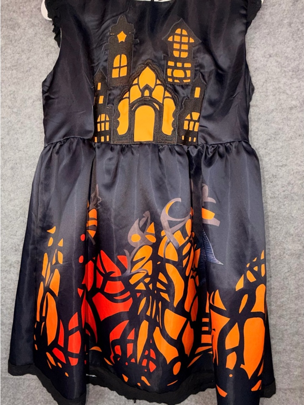 Women’s Black & Orange Halloween Dress